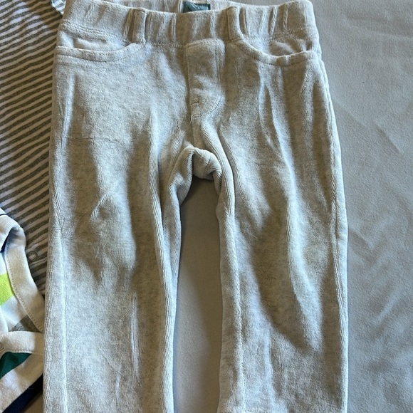 GAP Baby - Striped Onesies and jogger pants - Navy, White, Teal - Picture 6 of 7